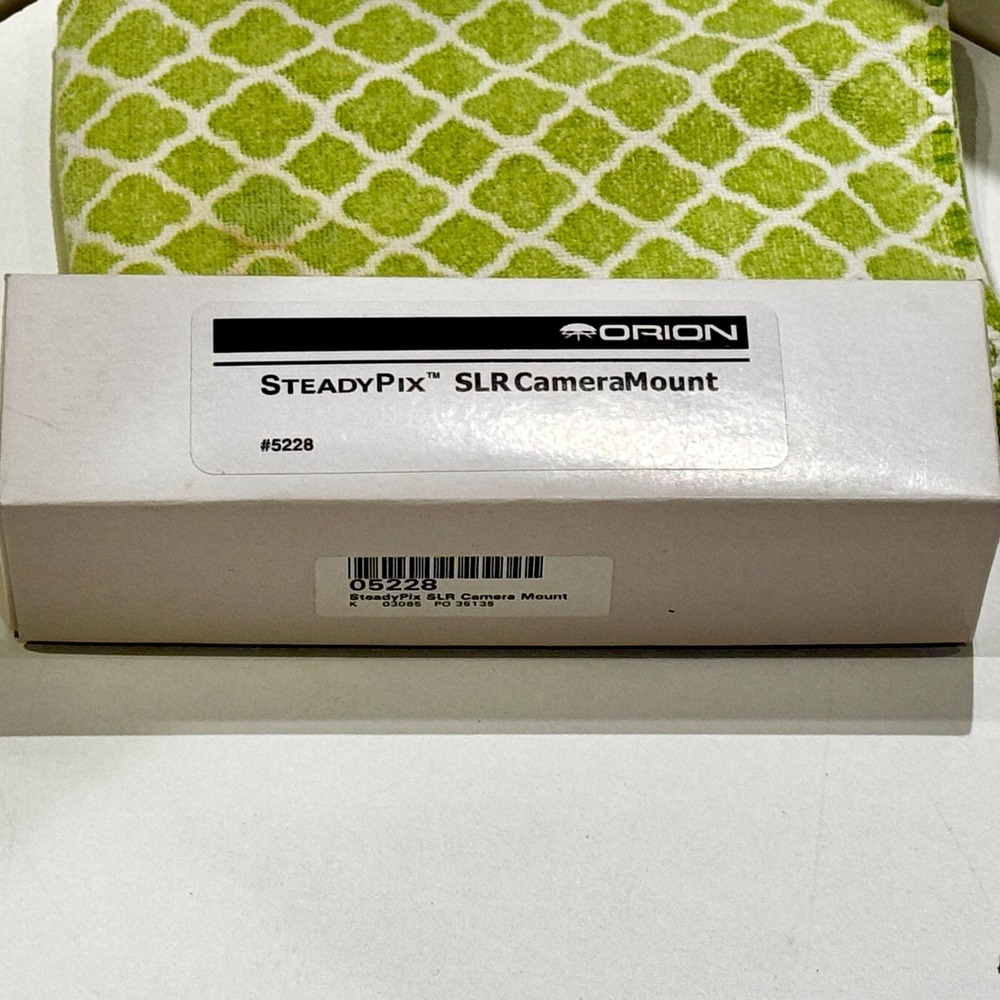 Orion SteadyPix SLR Camera Mount #5228 Telescope Astrophotography Adapter